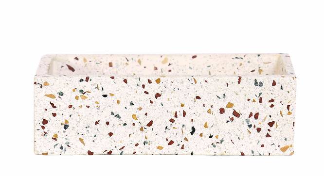 Catrice White Marble Planter (White) by Urban Ladder - Design 1 Side View - 654978