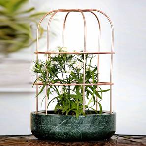 Balcony Planter Design Green Marble Planter