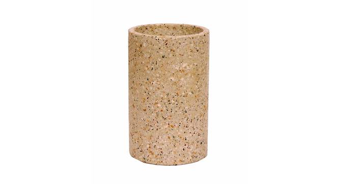 Donna Beige Marble Planter (Beige) by Urban Ladder - Design 1 Side View - 655068