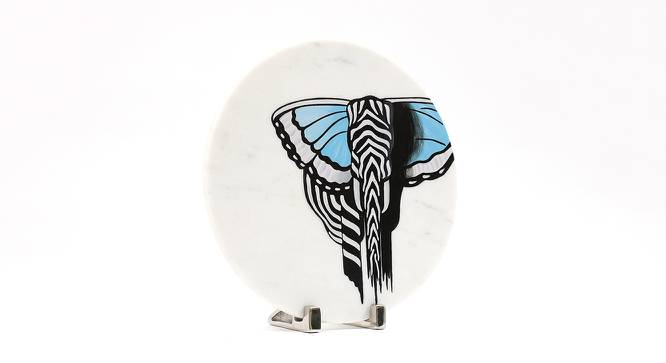 Colin Multicolor Marble Figurine (Multicolor) by Urban Ladder - Front View Design 1 - 655193