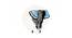Colin Multicolor Marble Figurine (Multicolor) by Urban Ladder - Design 1 Side View - 655221