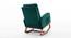 Averil Solid Wood Rocking Chair in Green Colour (Green) by Urban Ladder - Ground View Design 1 - 655778