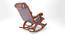 Shauna Solid Wood Rocking Chair in Grey Colour (Grey) by Urban Ladder - Rear View Design 1 - 655805