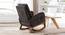 Tildon Solid Wood Rocking Chair in Grey Colour (Grey) by Urban Ladder - Rear View Design 1 - 655813