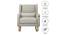 Kelsy Solid Wood Rocking Chair in Grey Colour (Grey) by Urban Ladder - Design 1 Close View - 655834