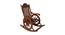 Kasy Solid Wood Rocking Chair in Brown Colour (Brown) by Urban Ladder - Front View Design 1 - 655857