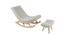 Shirleen Solid Wood Rocking Chair in Light Beige Colour (Beige) by Urban Ladder - Front View Design 1 - 655877