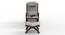 Linsay Solid Wood Rocking Chair in Beige printed Colour (Beige) by Urban Ladder - Design 1 Side View - 655892