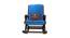 Merrell Solid Wood Rocking Chair in Blue Colour (Blue) by Urban Ladder - Design 1 Side View - 655893