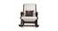 Chele Solid Wood Rocking Chair in Grey Colour (Grey) by Urban Ladder - Design 1 Side View - 655895