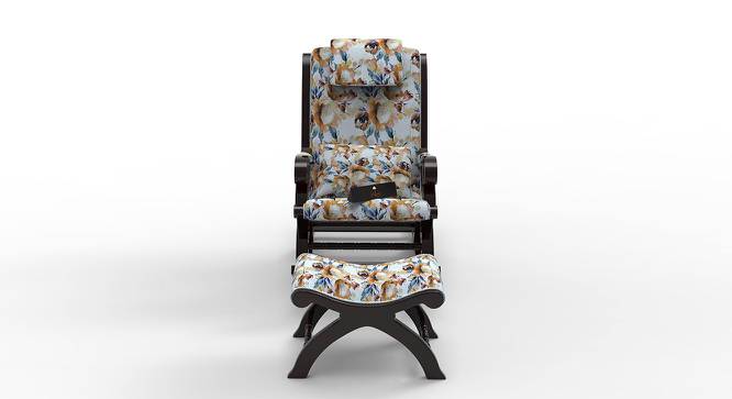 Lindel Solid Wood Rocking Chair in Beige printed Colour (Beige) by Urban Ladder - Design 1 Side View - 655899