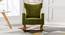 Kymberlie Solid Wood Rocking Chair in Green Colour (Green) by Urban Ladder - Design 1 Side View - 655919