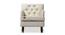Duwan Solid Wood Rocking Chair in Light Beige Colour (Beige) by Urban Ladder - Design 1 Side View - 655931