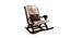 Kerensa Solid Wood Rocking Chair in Beige printed Colour (Beige) by Urban Ladder - Ground View Design 1 - 655941