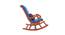 Amery Solid Wood Rocking Chair in Blue Colour (Blue) by Urban Ladder - Ground View Design 1 - 655948