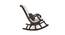Chele Solid Wood Rocking Chair in Grey Colour (Grey) by Urban Ladder - Ground View Design 1 - 655949