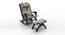 Lindel Solid Wood Rocking Chair in Beige printed Colour (Beige) by Urban Ladder - Front View Design 1 - 656016