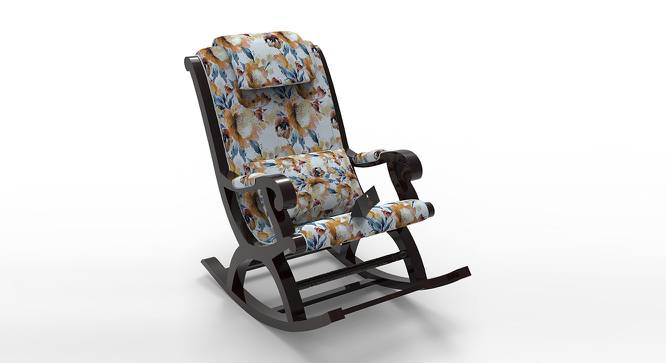 Udell Solid Wood Rocking Chair in Beige printed Colour (Beige) by Urban Ladder - Front View Design 1 - 656018