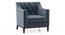 Othello Fabric Lounge Chair (Davos Plus) by Urban Ladder - Design 1 Side View - 656496