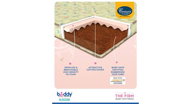 Animal Print Beddy Blossom Mattress (4 in Mattress Thickness (in Inches), 39 x 22 in Mattress Size) by Urban Ladder - Cross View Design 1 - 656559