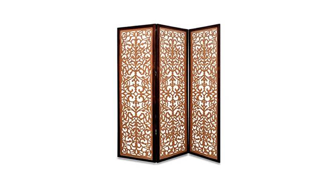 Bertha Solid Wood Room Divider (Brown) by Urban Ladder - Front View Design 1 - 656866