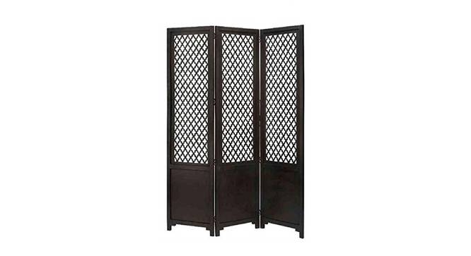 Doris Solid Wood Room Divider (Brown) by Urban Ladder - Front View Design 1 - 656869