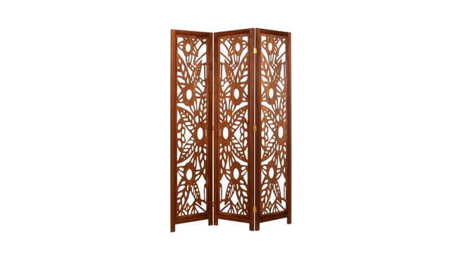 Irene Solid Wood Room Divider (Brown) by Urban Ladder - Front View Design 1 - 656878