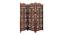 Nelly Solid Wood Room Divider (Brown) by Urban Ladder - Front View Design 1 - 656886