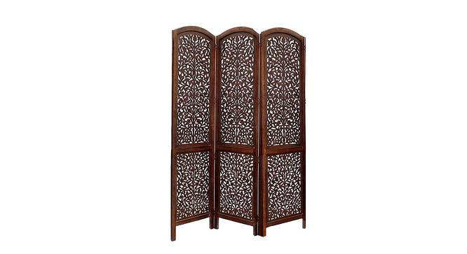 Rosalyn Solid Wood Room Divider (Brown) by Urban Ladder - Front View Design 1 - 656889