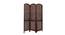 Rosalyn Solid Wood Room Divider (Brown) by Urban Ladder - Front View Design 1 - 656889