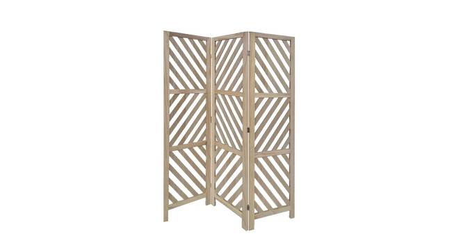 Wangari Solid Wood Room Divider (Brown) by Urban Ladder - Front View Design 1 - 656895