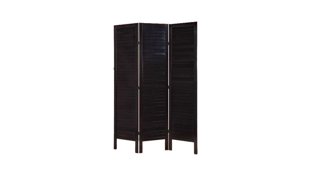 Solid Wood Room Divider in Brown Colour Urban Ladder