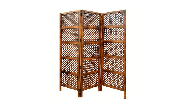 Frank Solid Wood Room Divider (Brown) by Urban Ladder - Front View Design 1 - 656904