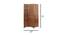 Christa Solid Wood Room Divider (Brown) by Urban Ladder - Design 1 Dimension - 656908