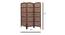 Delia Solid Wood Room Divider (Brown) by Urban Ladder - Design 1 Dimension - 656909