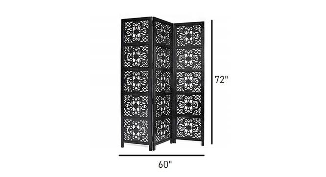 Isabella Solid Wood Room Divider (Brown) by Urban Ladder - Design 1 Dimension - 656915