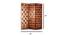 Sylvia Solid Wood Room Divider (Brown) by Urban Ladder - Design 1 Dimension - 656923