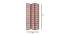 Dorothy Solid Wood Room Divider (Brown) by Urban Ladder - Design 1 Dimension - 656933