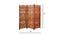 Francoise Solid Wood Room Divider (Brown) by Urban Ladder - Design 1 Dimension - 656936