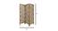 Gerty Solid Wood Room Divider (Brown) by Urban Ladder - Design 1 Dimension - 656938