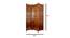 Nadine Solid Wood Room Divider (Brown) by Urban Ladder - Design 1 Dimension - 656944
