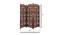 Nelly Solid Wood Room Divider (Brown) by Urban Ladder - Design 1 Dimension - 656945