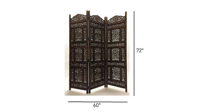 Toni Solid Wood Room Divider (Brown) by Urban Ladder - Design 1 Dimension - 656952