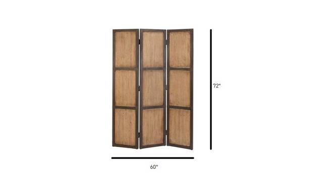 Anthony Solid Wood Room Divider (Brown) by Urban Ladder - Design 1 Dimension - 656955