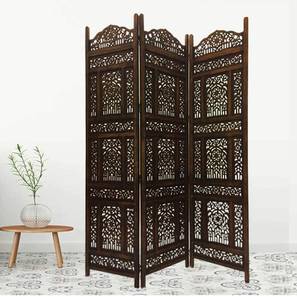 Room Divider Design Solid Wood Room Divider in Brown Colour