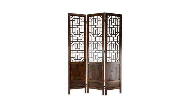 Gertrude Solid Wood Room Divider (Brown) by Urban Ladder - Front View Design 1 - 656989