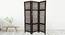 Louise Solid Wood Room Divider (Brown) by Urban Ladder - Front View Design 1 - 656997