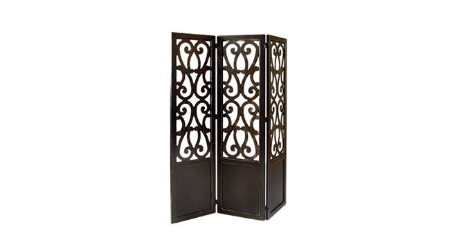 Lucy Solid Wood Room Divider (Brown) by Urban Ladder - Front View Design 1 - 656998