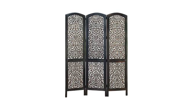 Susie Solid Wood Room Divider (Brown) by Urban Ladder - Front View Design 1 - 657003