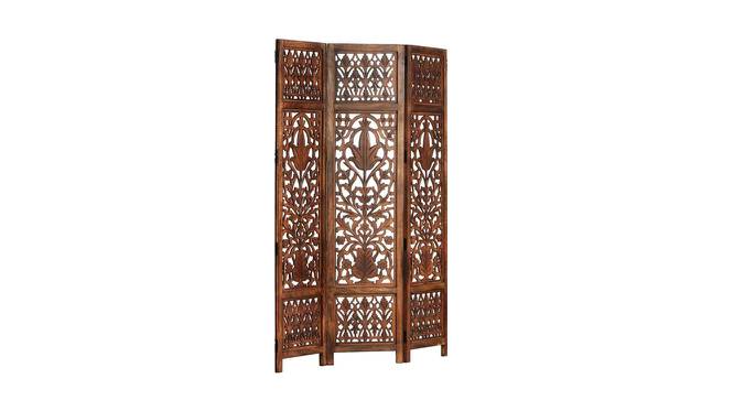 Aung Solid Wood Room Divider (Brown) by Urban Ladder - Front View Design 1 - 657007